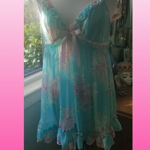 VS Floral Baby Doll Nightie